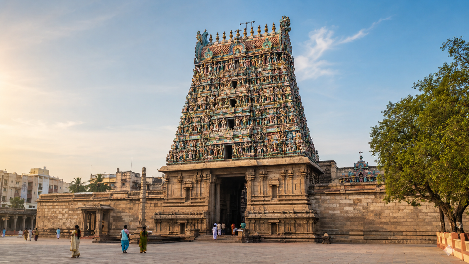 Koodal Azhagar Temple Madurai city sightseeing car rental